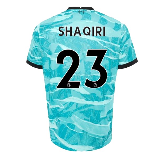 Camiseta Liverpool NO.23 Shaqiri 2ª Kit 2020 2021 Azul
